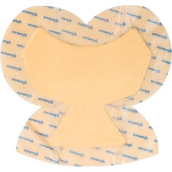 Dynarex Dynarex SiliGentle Silicone Bordered Foam Dressing, Lg Sacral, 9inL x 9inW, 60 Pcs 3063